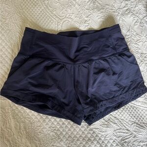 Lululemon Athletica Dark Blue Athletic Shorts